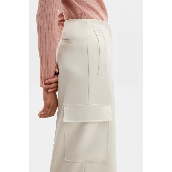 By Malina Madilyn Trousers in Pearl, view 5