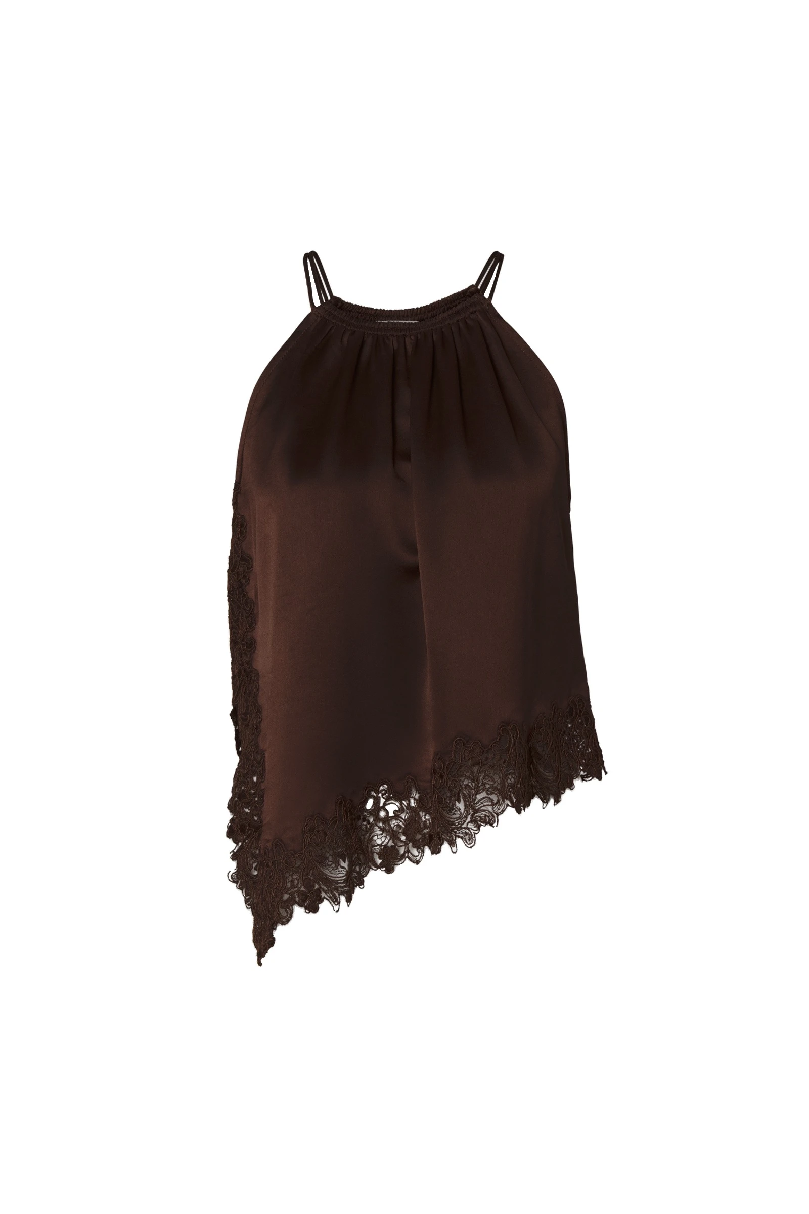 By Malina Madina Top in Dark Brown By Malina Madina Top in Dark Brown