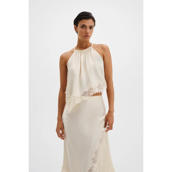 By Malina Madina Top in Pearl, view 2