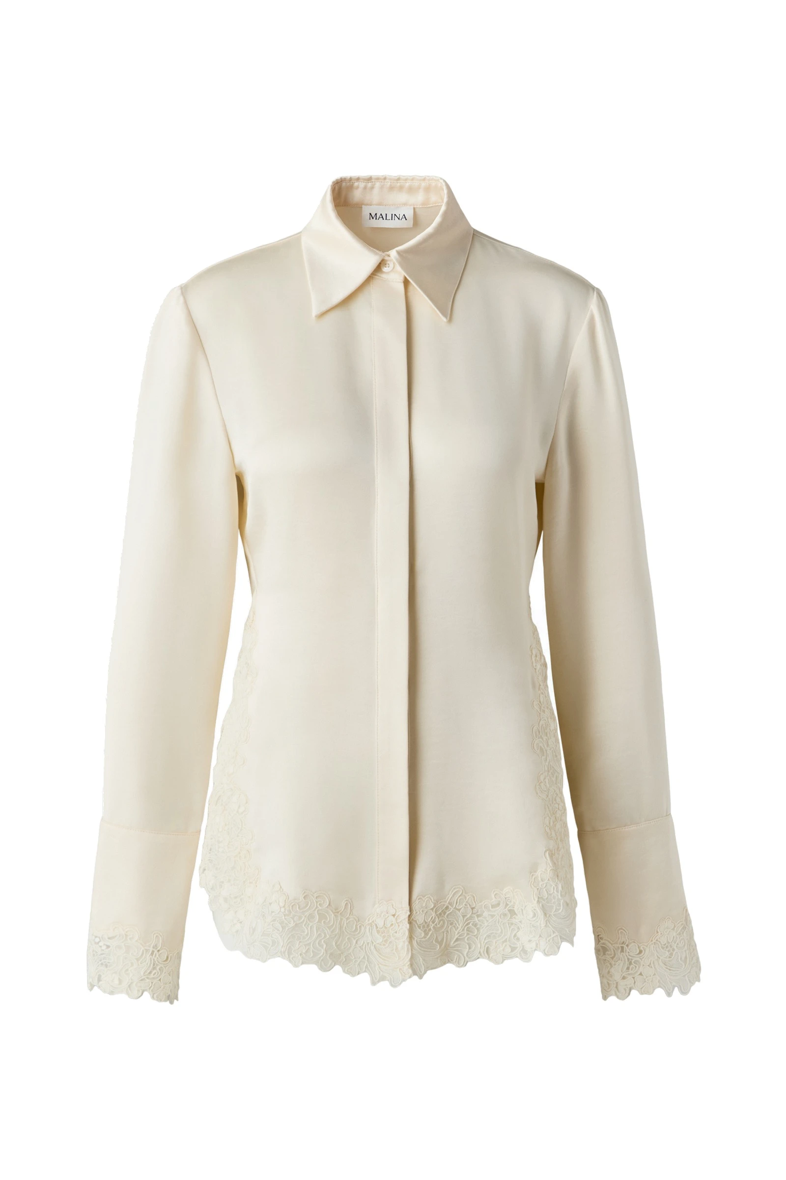 By Malina Malou Shirt in Pearl By Malina Malou Shirt in Pearl