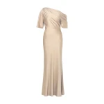 By Malina Marisa Maxi Dress in Champagne
