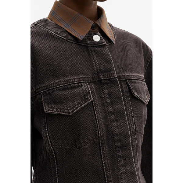 By Malina Meja Shirt in Brown Wash, view 2