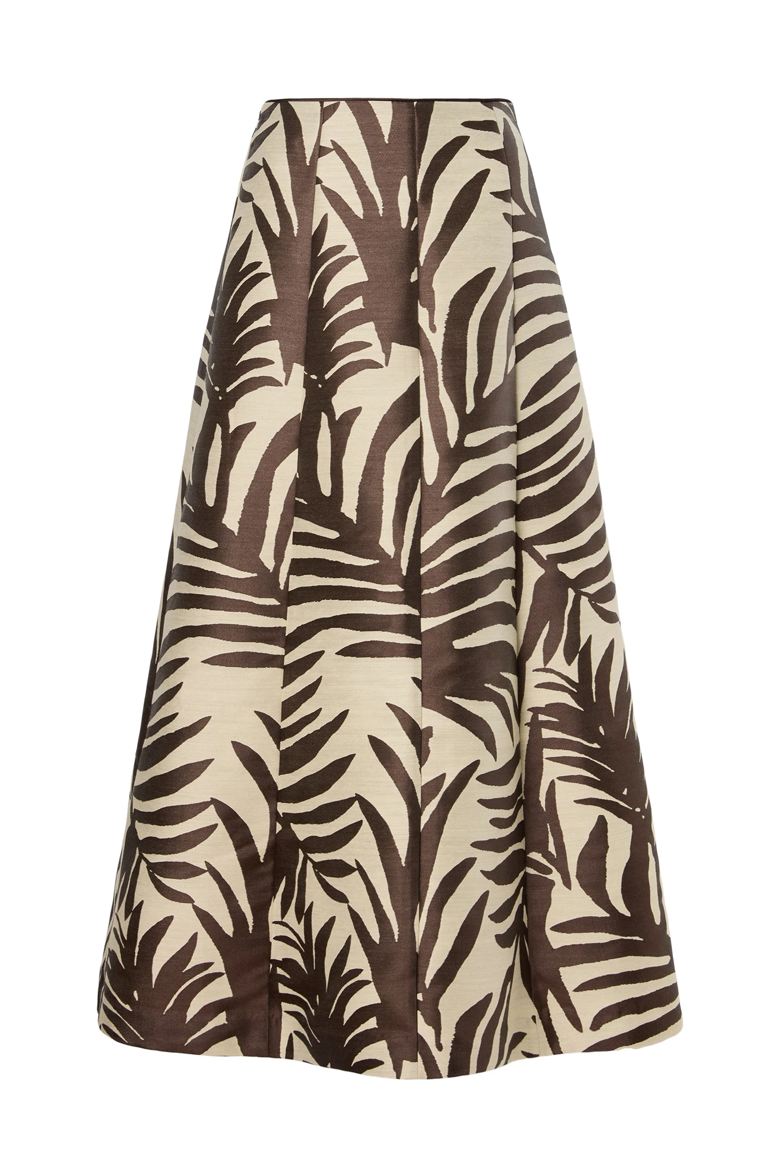 By Malina Meline Midi Skirt in Burnt Leaf By Malina Meline Midi Skirt in Burnt Leaf