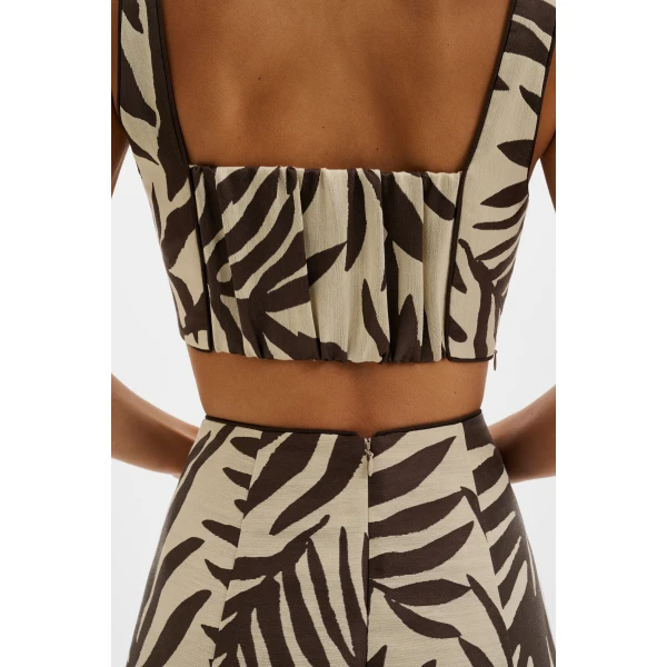 By Malina Mereya Top in Burnt Leaf, view 5