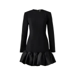 By Malina Miki Mini Dress in Black