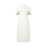 By Malina Milena Midi Dress in Cream
