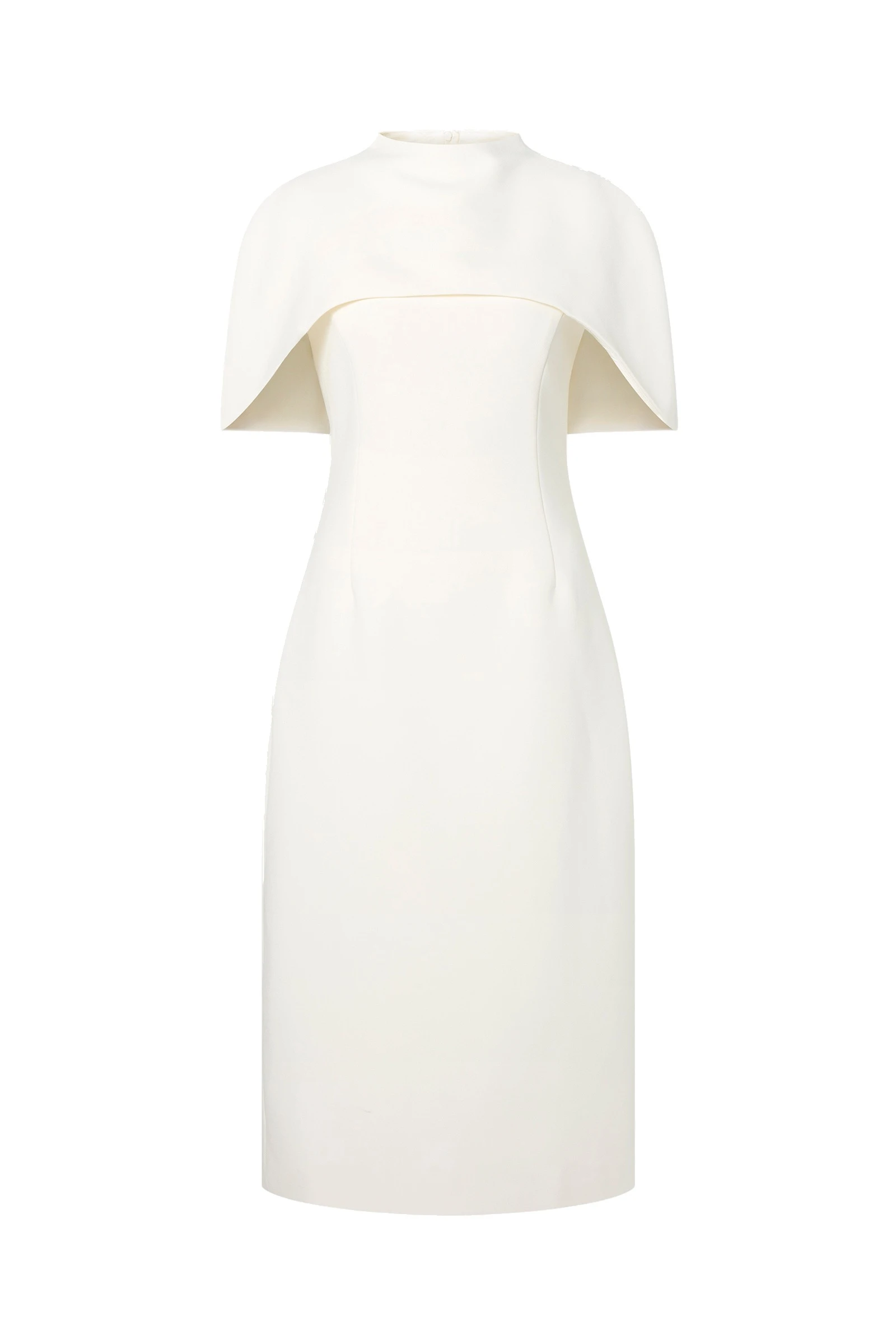 By Malina Milena Midi Dress in Cream By Malina Milena Midi Dress in Cream