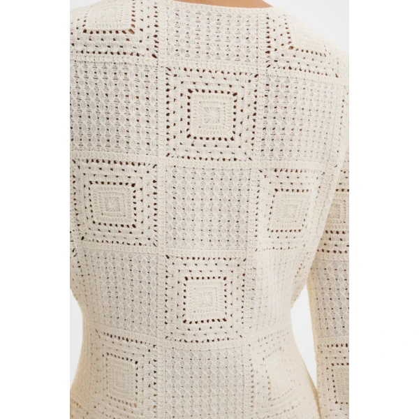 By Malina Mirella Cardigan in Vanilla, view 5