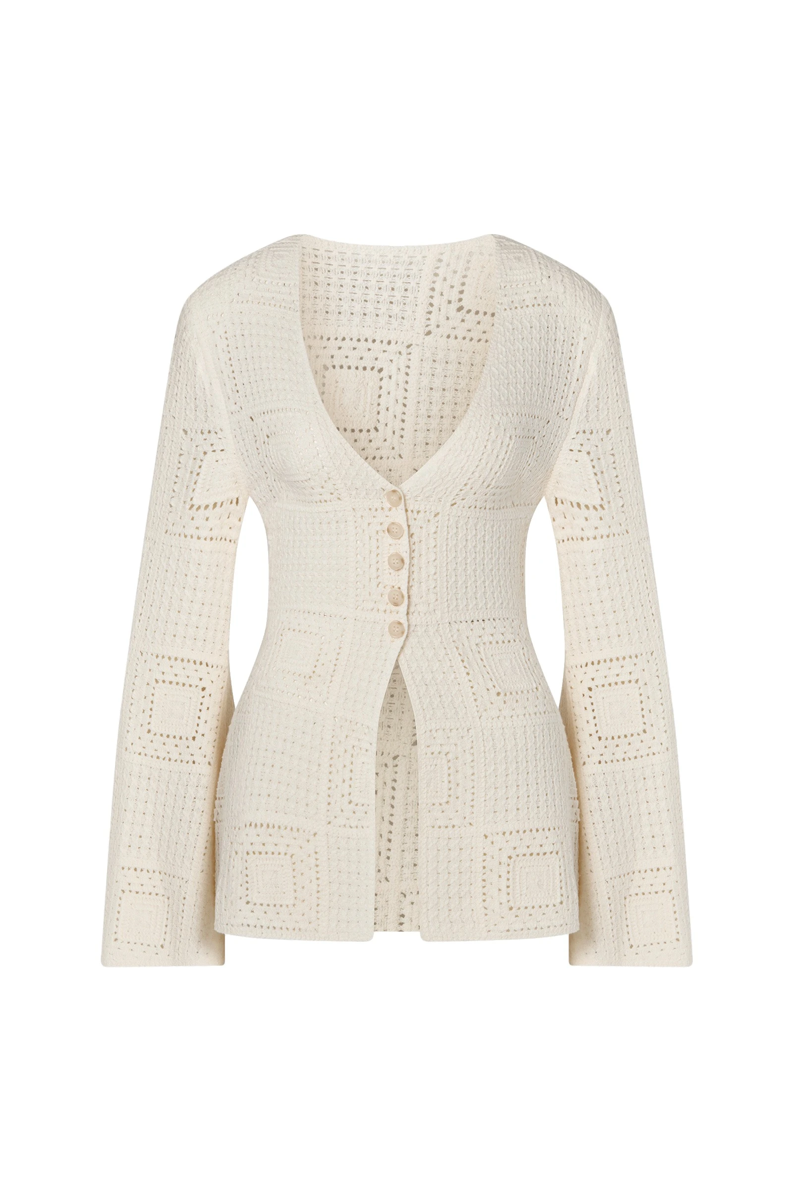 By Malina Mirella Cardigan in Vanilla By Malina Mirella Cardigan in Vanilla