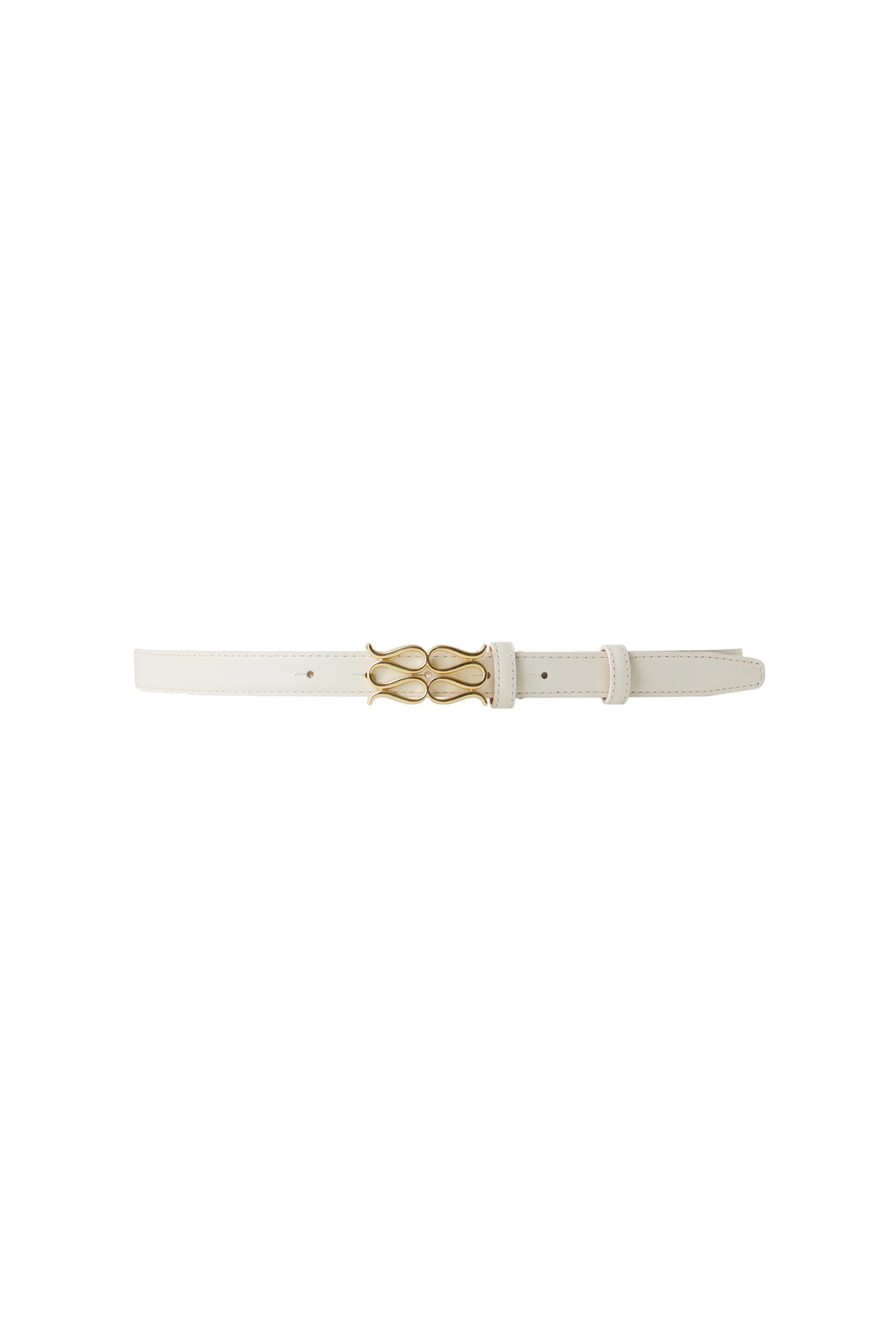 By Malina Monogram Belt in Vanilla By Malina Monogram Belt in Vanilla