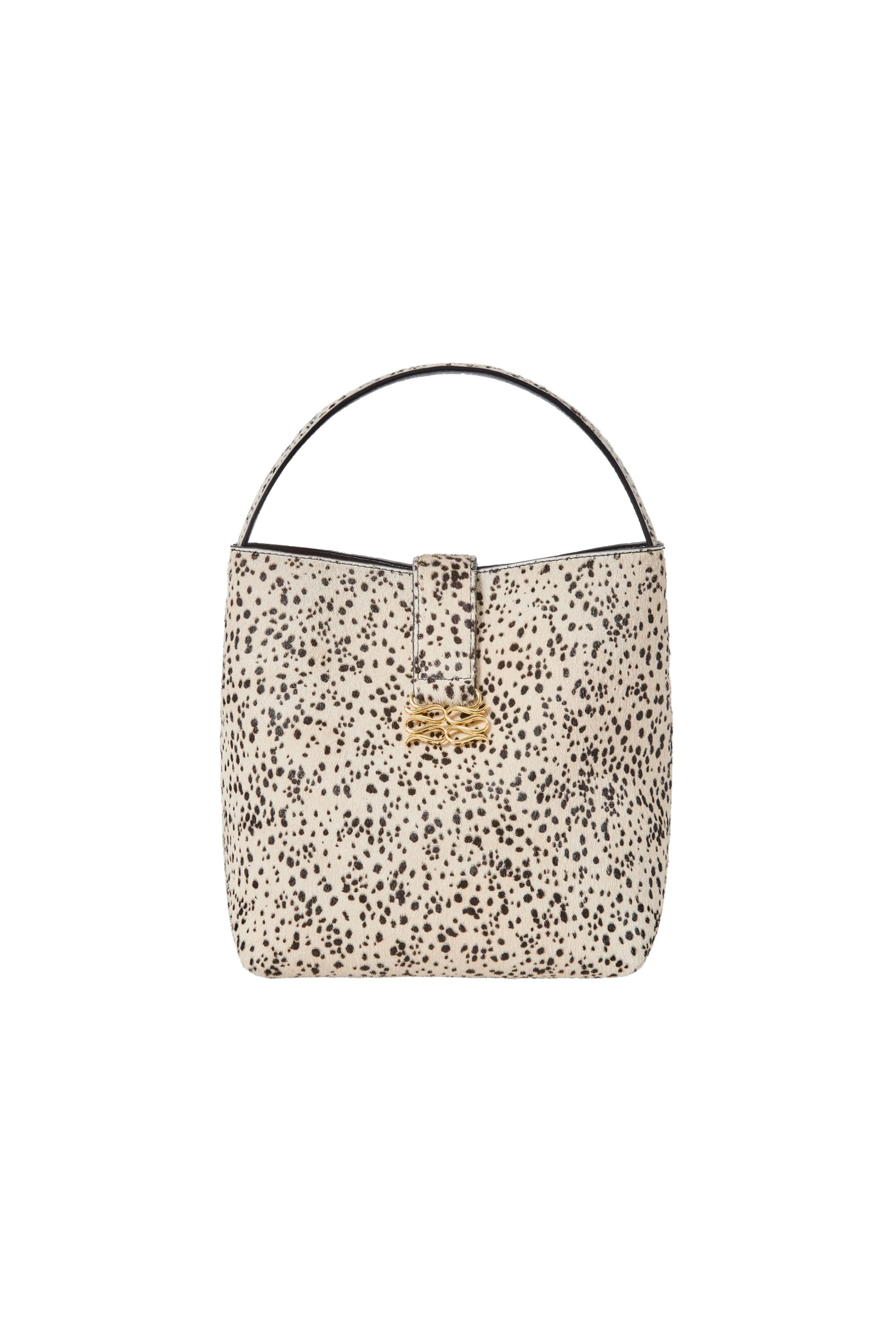 By Malina Monogram Bucket Bag in Shaded Dot By Malina Monogram Bucket Bag in Shaded Dot