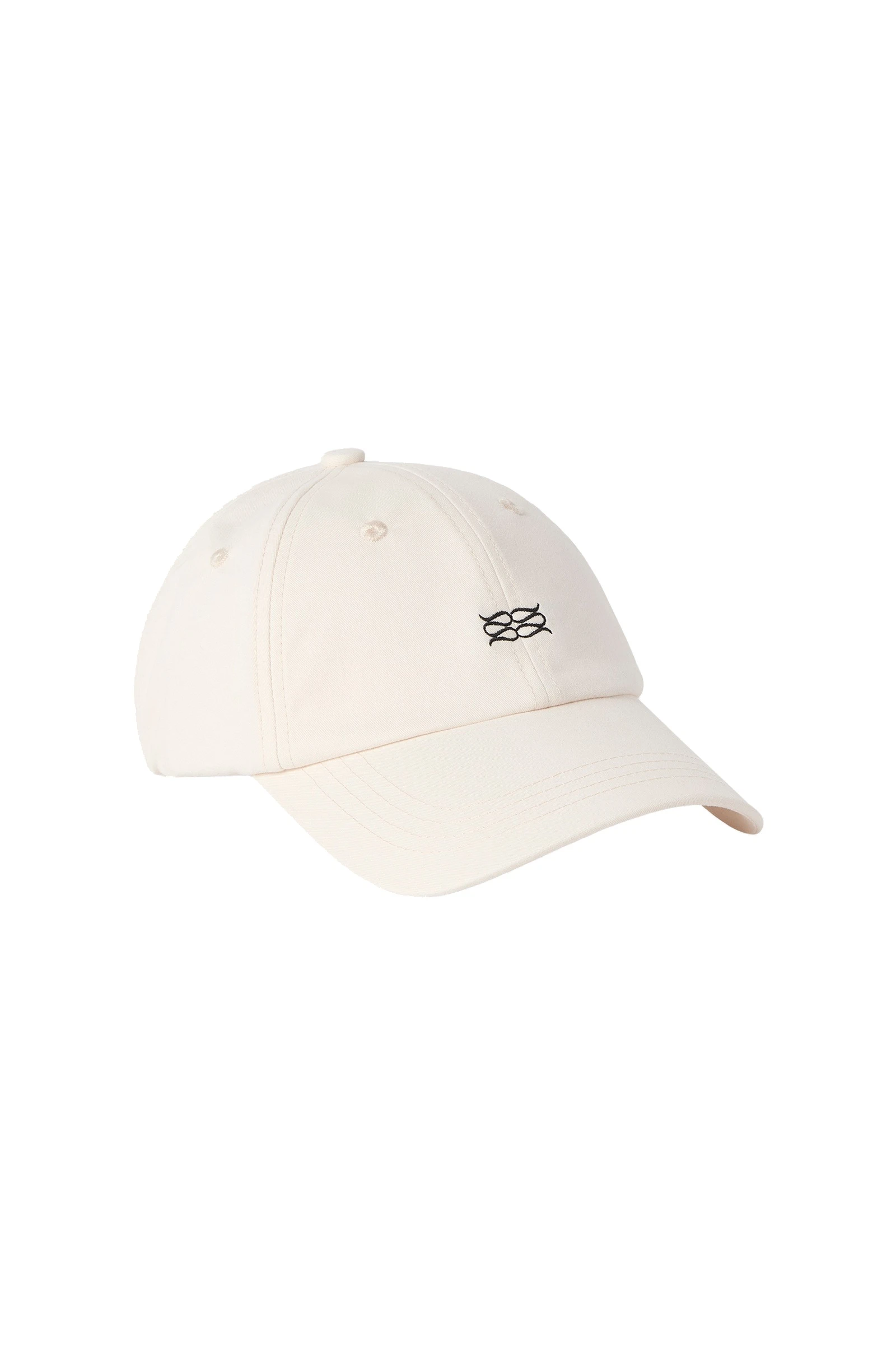By Malina Monogram Cap in Vanilla By Malina Monogram Cap in Vanilla