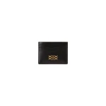 By Malina Monogram Card Holder in Black