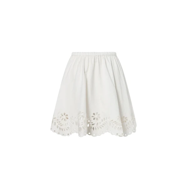 Neoline Mini Skirt in White