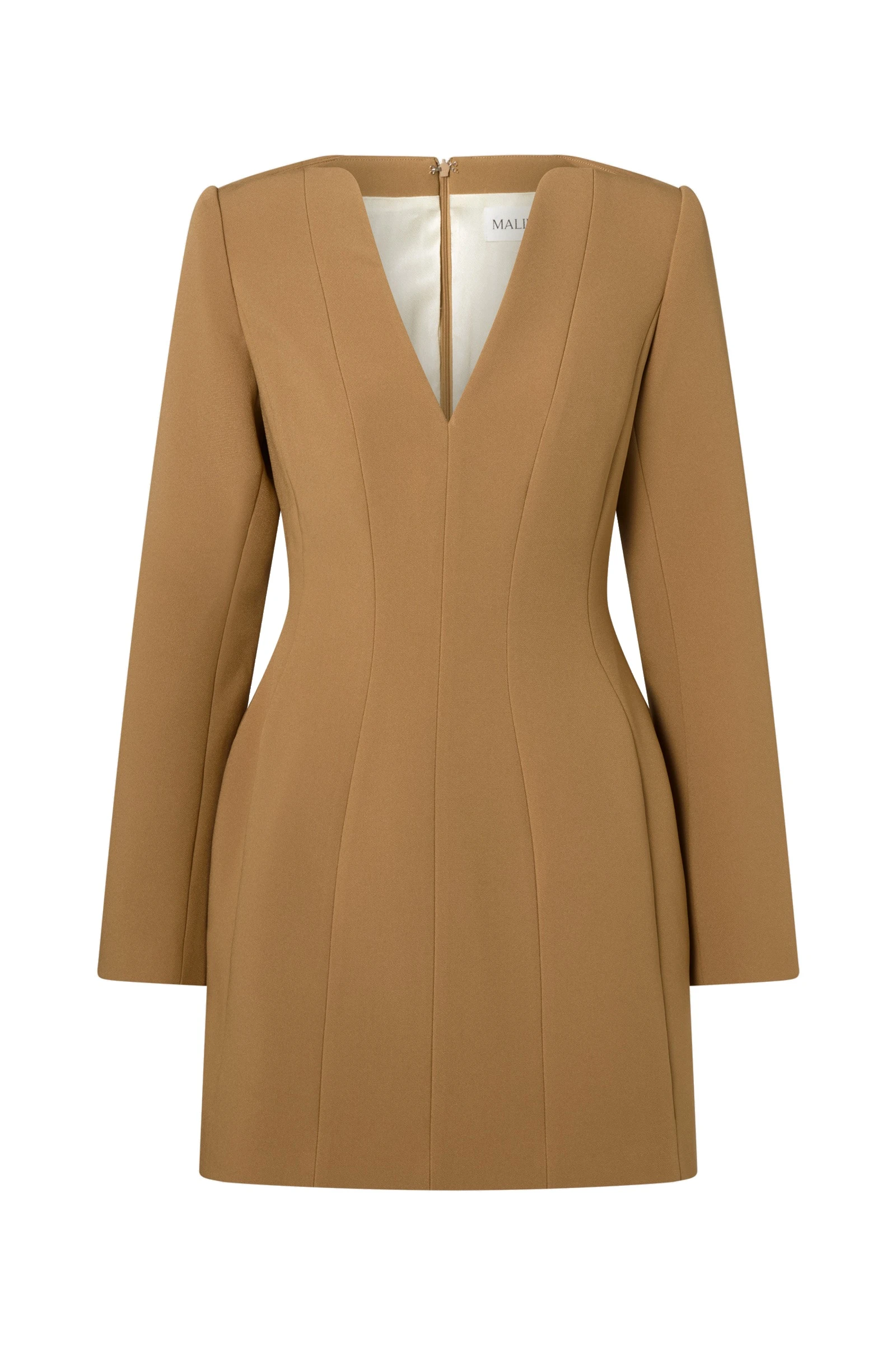 By Malina Ninni Mini Dress in Camel By Malina Ninni Mini Dress in Camel