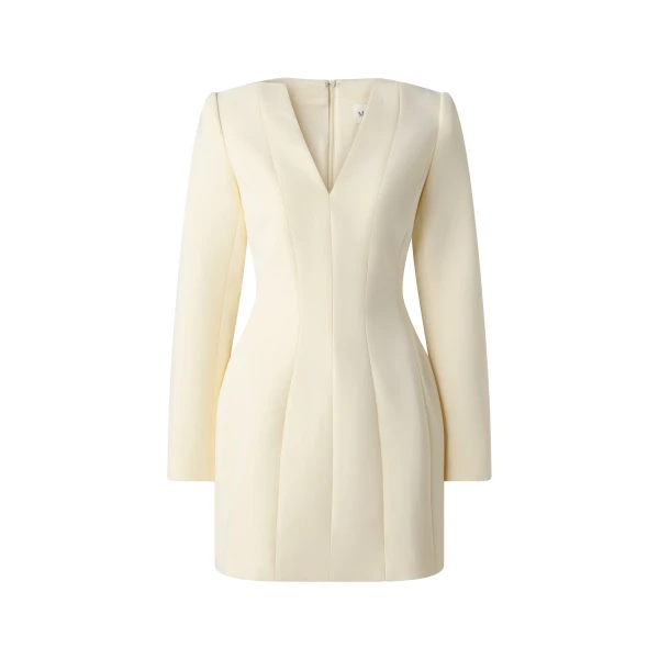 Ninni Mini Dress in Pearl