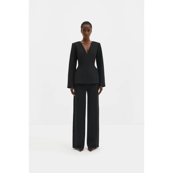 By Malina Ninni Top in Black, view 4