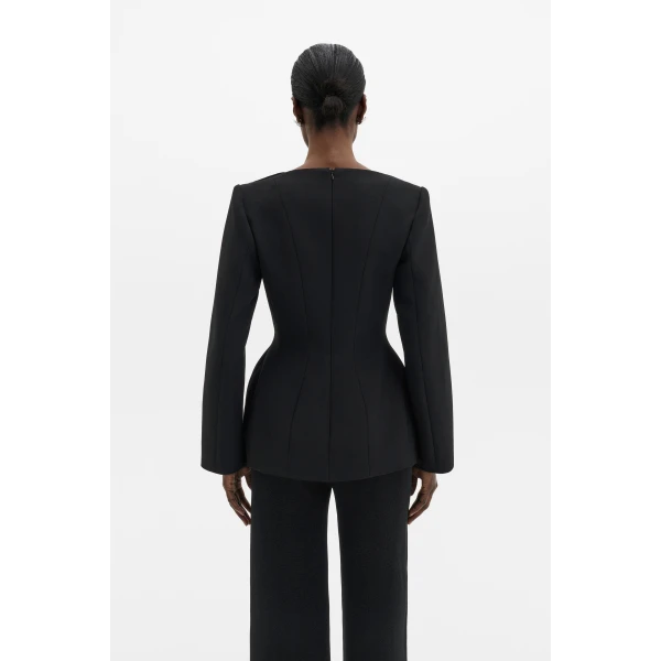 By Malina Ninni Top in Black, view 5