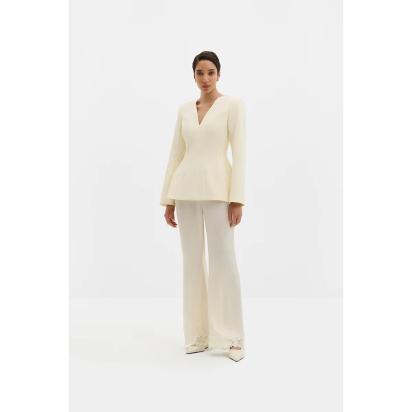 By Malina Ninni Top in Pearl, view 3