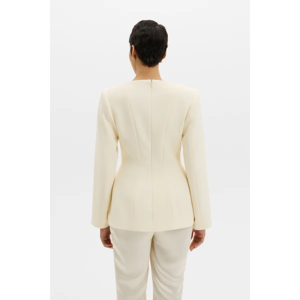 By Malina Ninni Top in Pearl, view 5