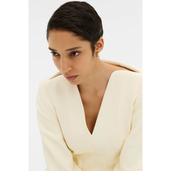 By Malina Ninni Top in Pearl, view 6