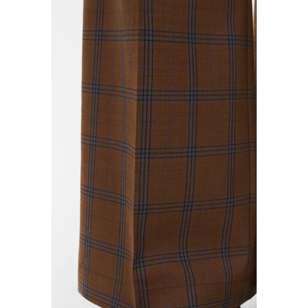 By Malina Nisa Pants in Camel Checks, view 5