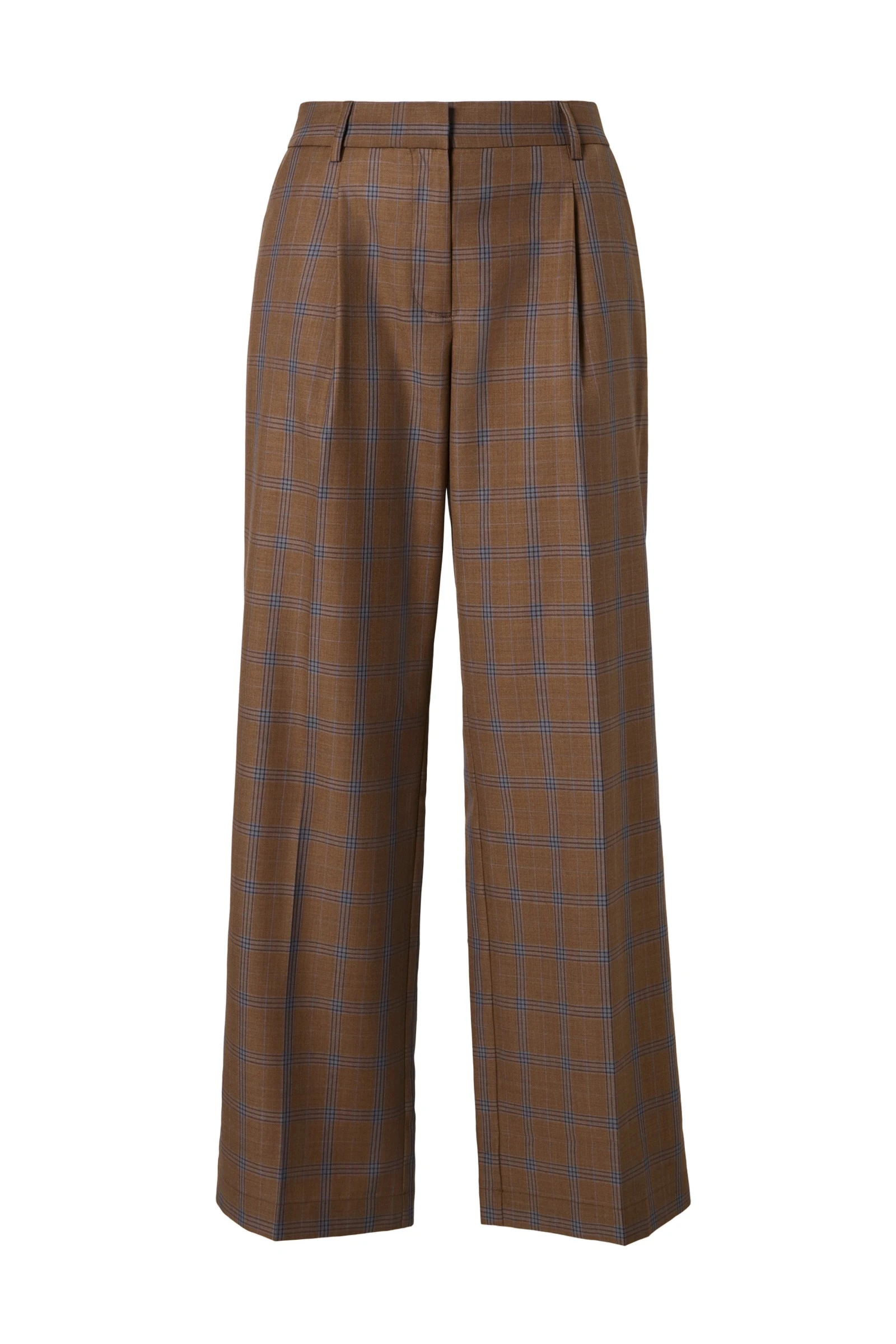 By Malina Nisa Pants in Camel Checks By Malina Nisa Pants in Camel Checks