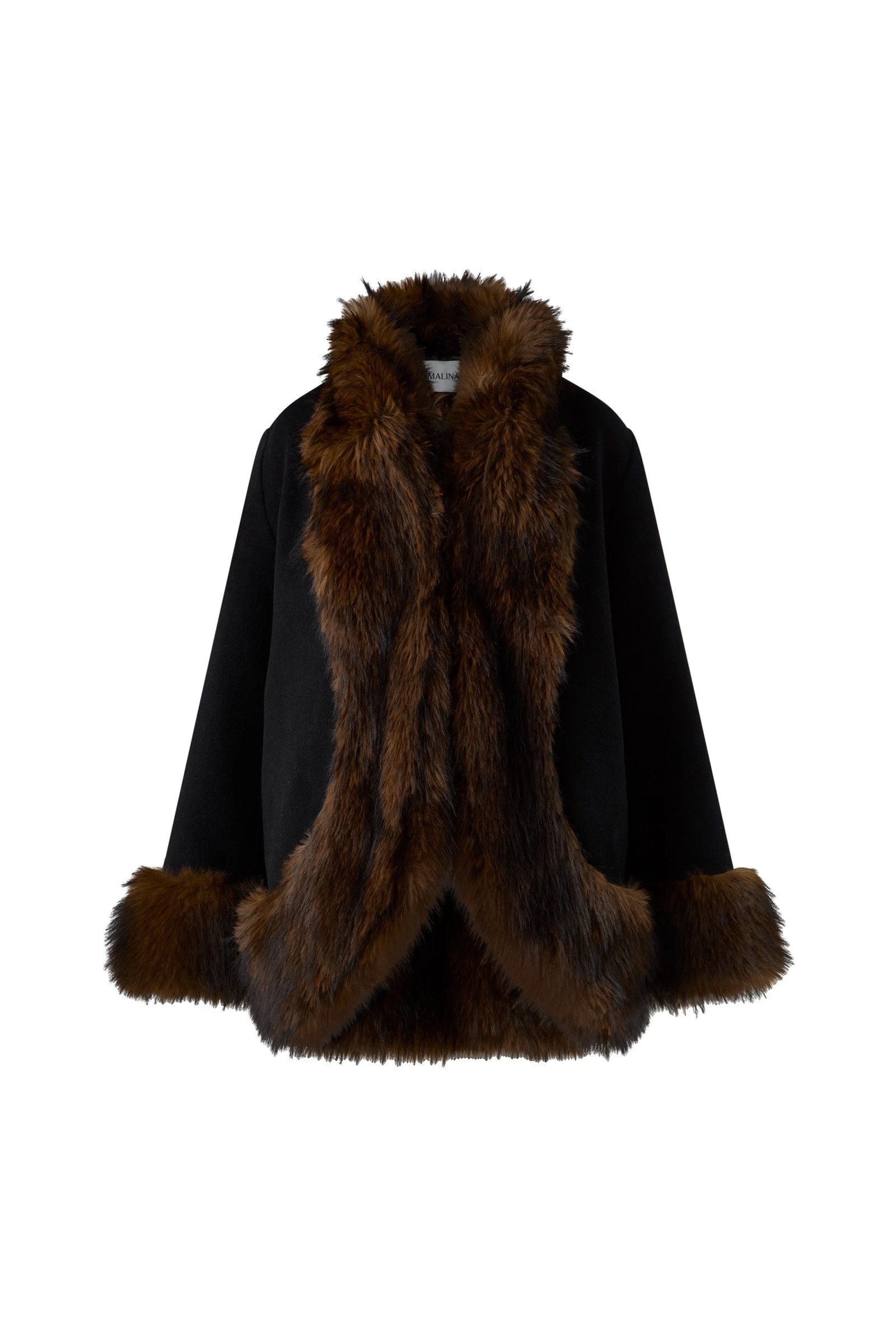 By Malina Nor Coat in Black By Malina Nor Coat in Black