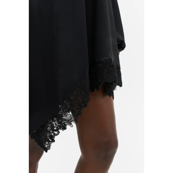 By Malina Norea Mini Dress in Black, view 5
