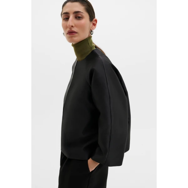 By Malina Novalie Blouse in Black, view 6