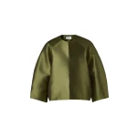 By Malina Novalie Blouse in Moss Green