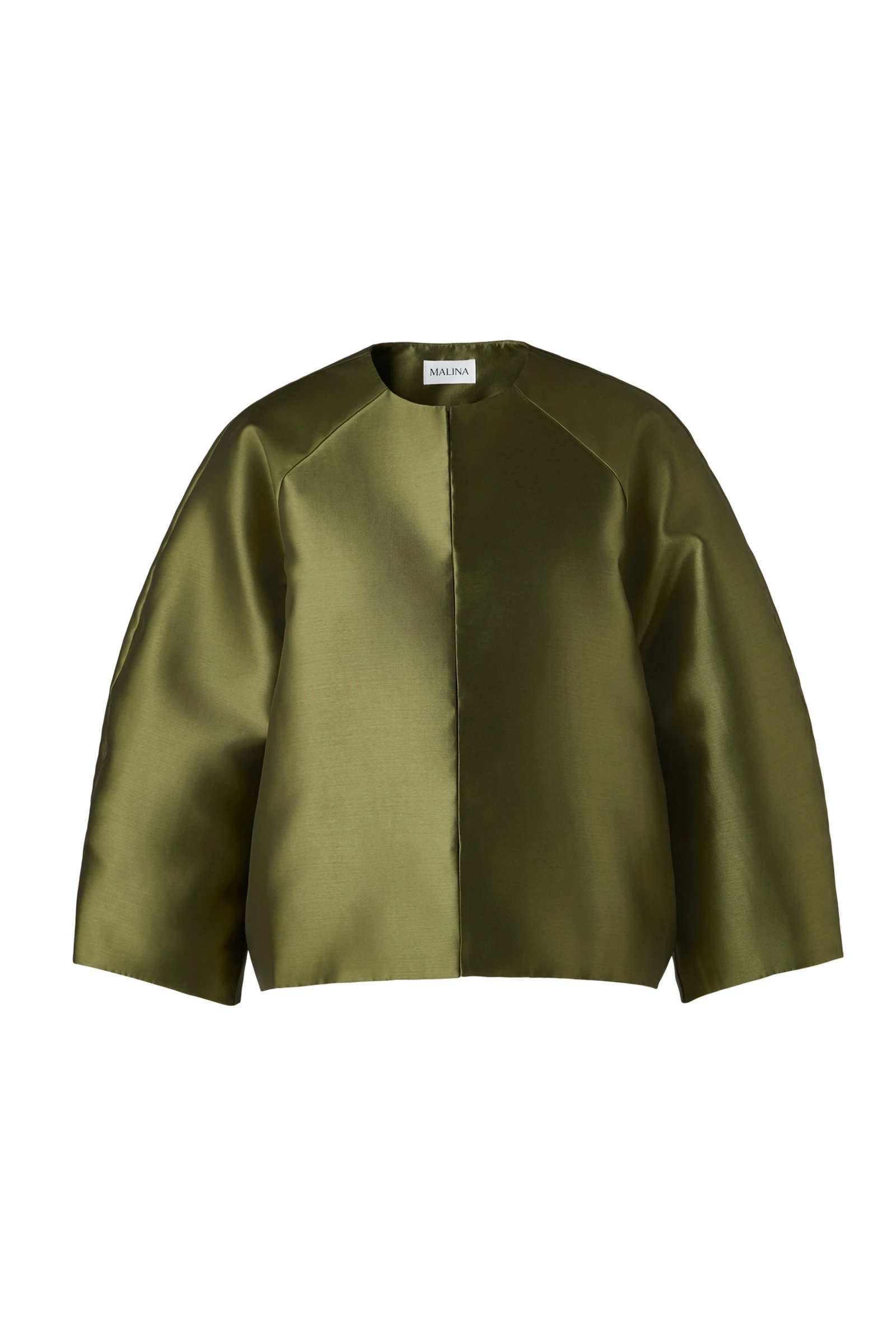 By Malina Novalie Blouse in Moss Green By Malina Novalie Blouse in Moss Green