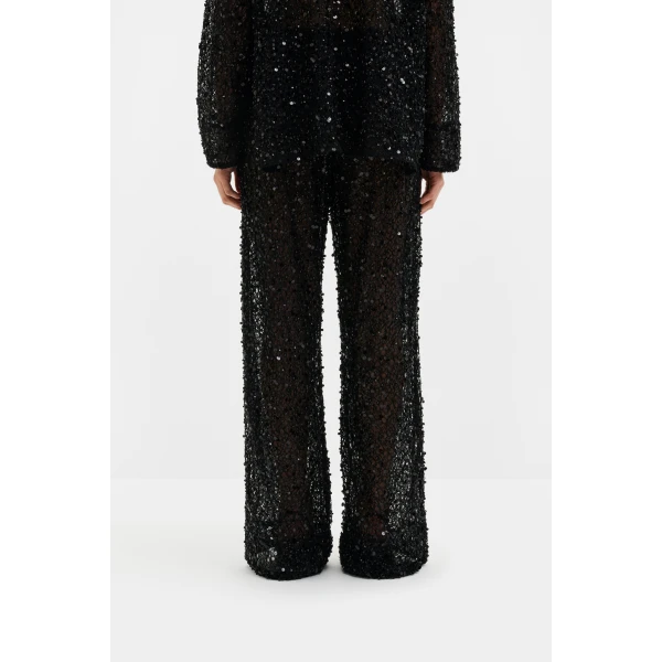 By Malina Pamela Trousers in Black, view 4