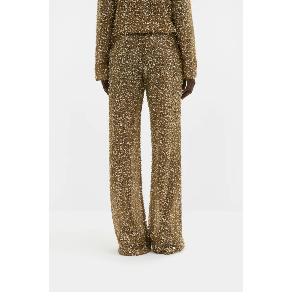 By Malina Pamela Trousers in Camel, view 4
