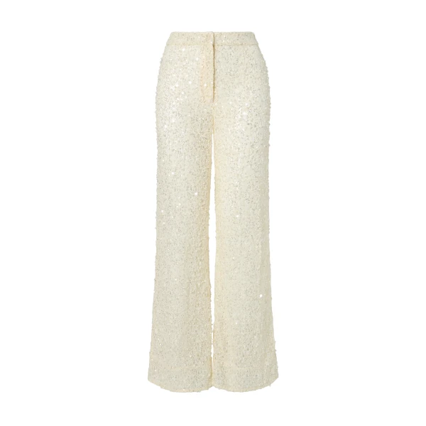 By Malina Pamela Trousers in Pearl