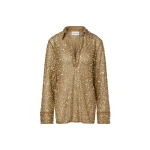 By Malina Philippa Shirt in Camel