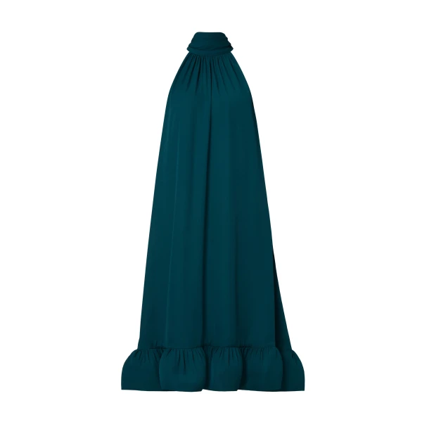 By Malina Sabrina Midi Dress in Teal