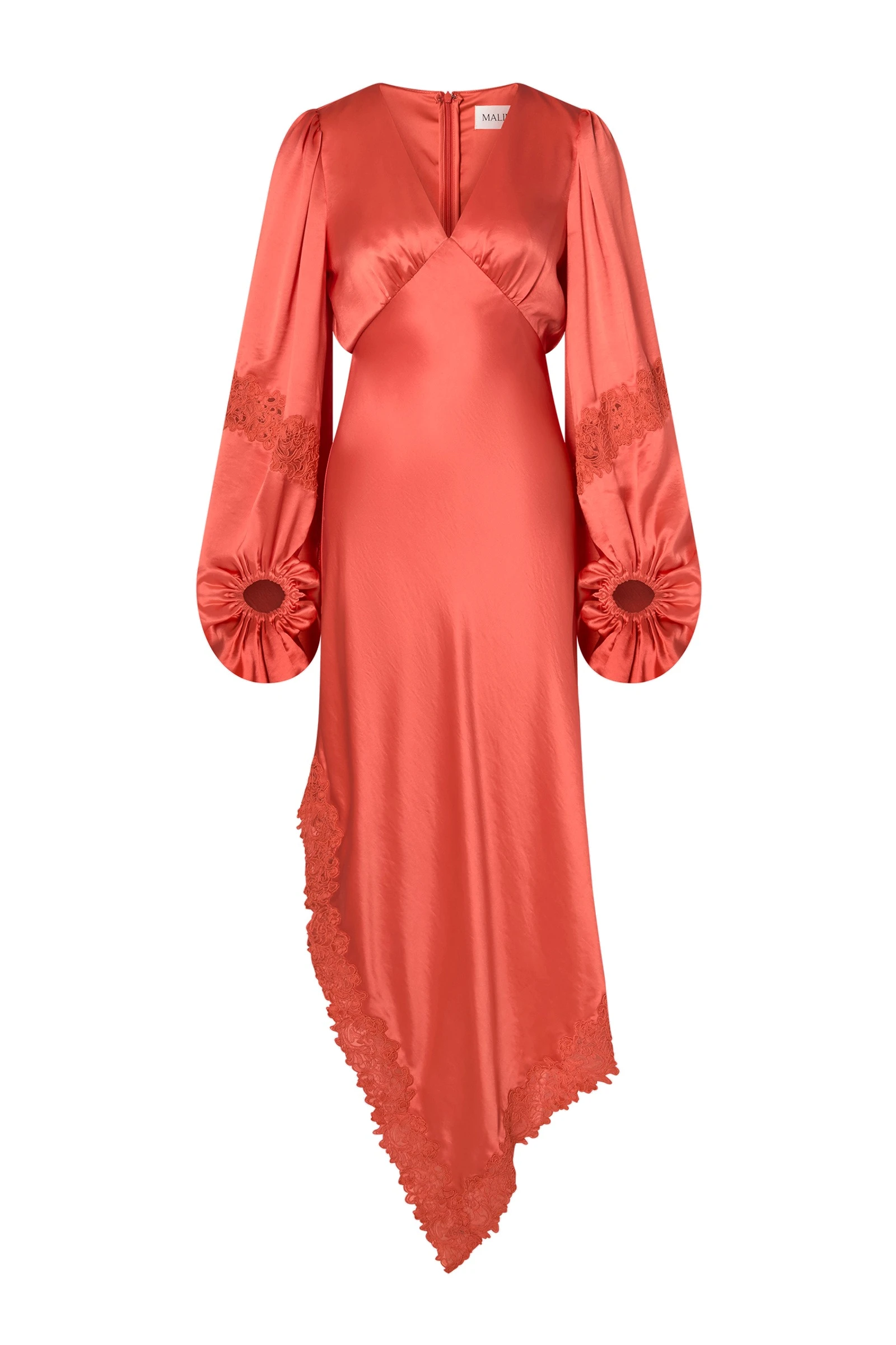 By Malina Seema Maxi Dress in Coral By Malina Seema Maxi Dress in Coral