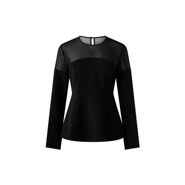 By Malina Selina Top in Black