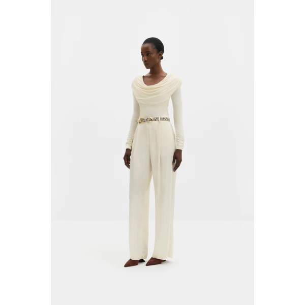 By Malina Signe Top in Pearl, view 3