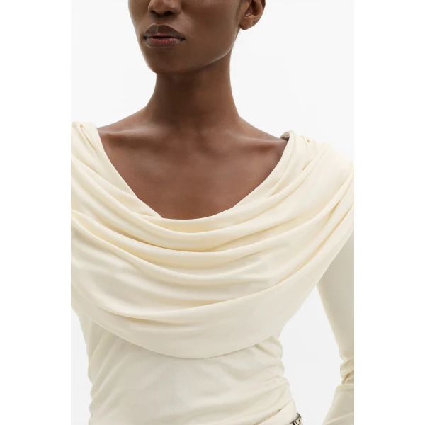 By Malina Signe Top in Pearl, view 5