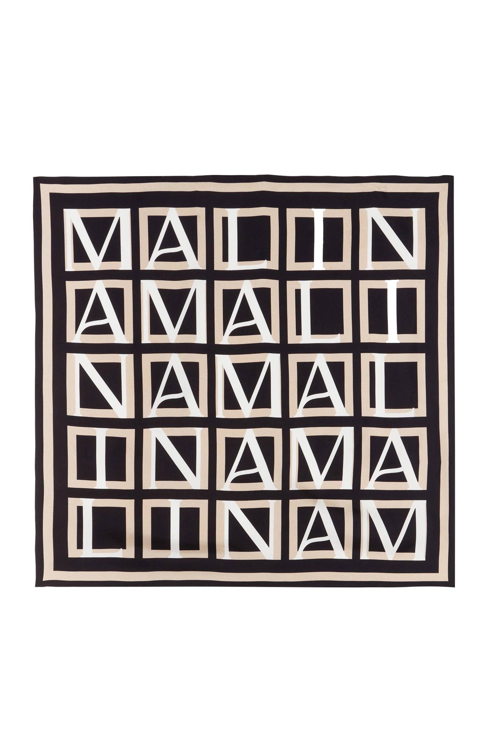 By Malina Silk Twill Scarf 65x65 in Monogram By Malina Silk Twill Scarf 65×65 in Monogram