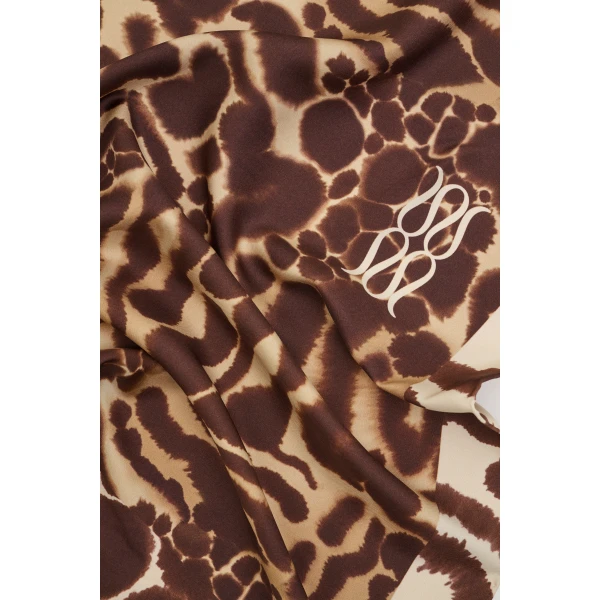 By Malina Silk Twill Scarf 80×80 in Savannah, view 3