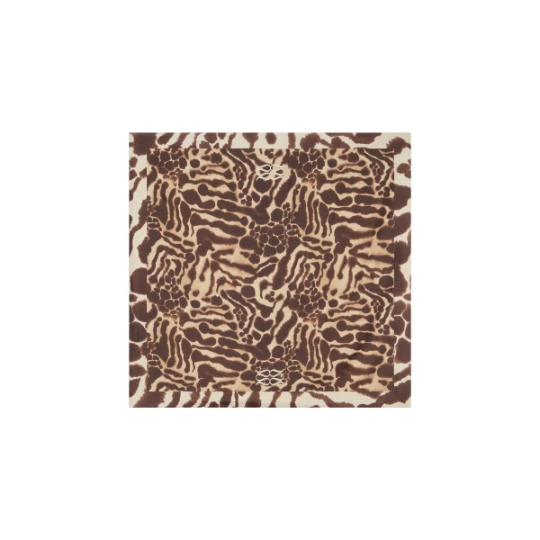 Silk Twill Scarf 80x80 in Savannah