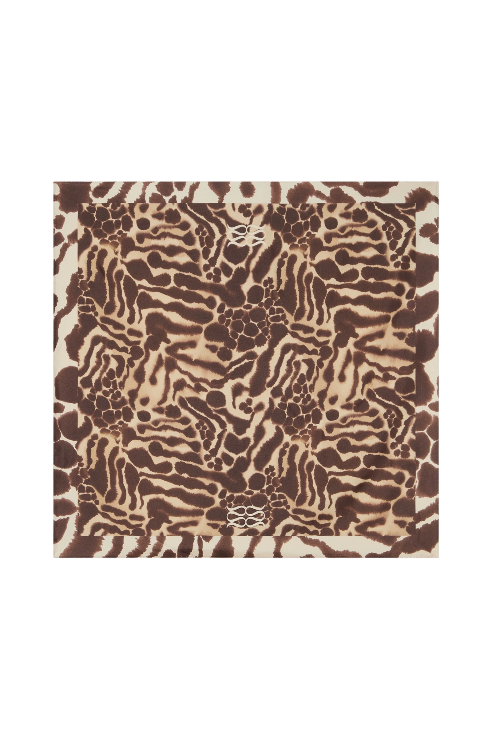 By Malina Silk Twill Scarf 80x80 in Savannah By Malina Silk Twill Scarf 80×80 in Savannah