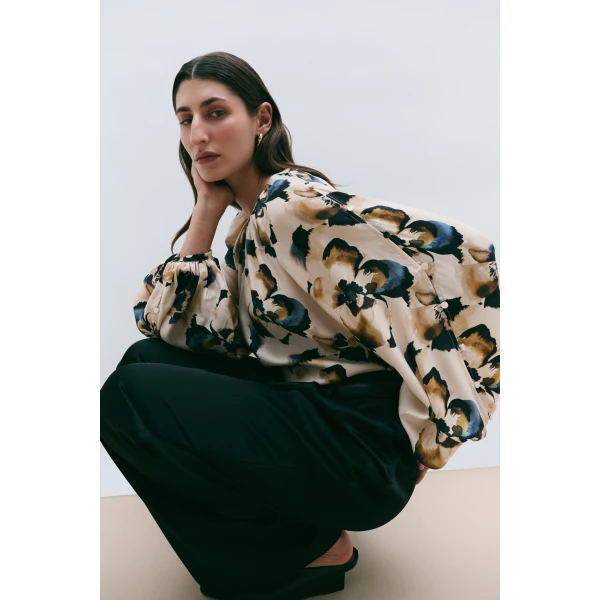 By Malina Sophie Blouse in Blooms, view 6
