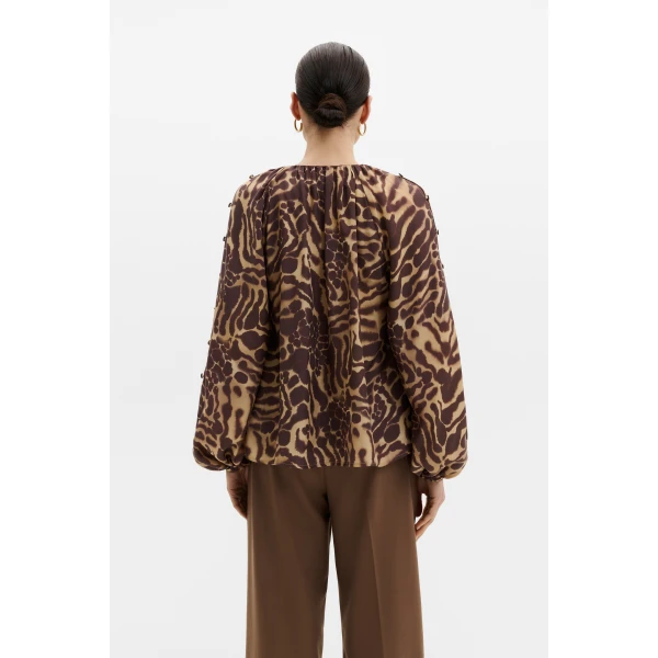 By Malina Sophie Blouse in Savannah, view 4