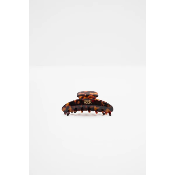 By Malina Tekla Hair Clip in Tortoise, view 2