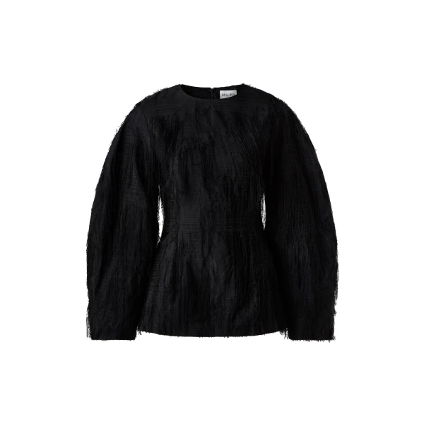 By Malina Tindra Top in Black