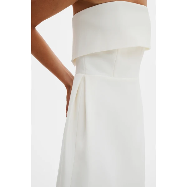 By Malina Tulia Mini Dress in Cream, view 5